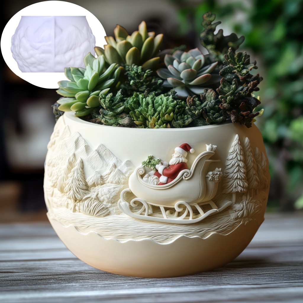 Cetakan Lilin Relief Santa Cla - Potsticker Mold ulasan dan harga